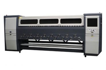 Good quality K3404I / K3408I Solvent Printer 3.4m heavy duty inkjet printer