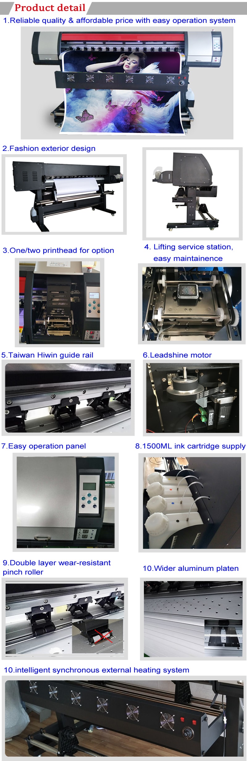 large format printing machine